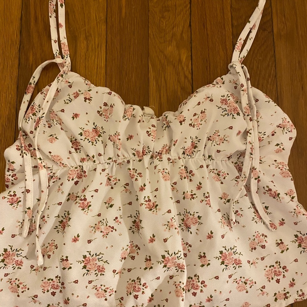 l.a. hearts flower tank top